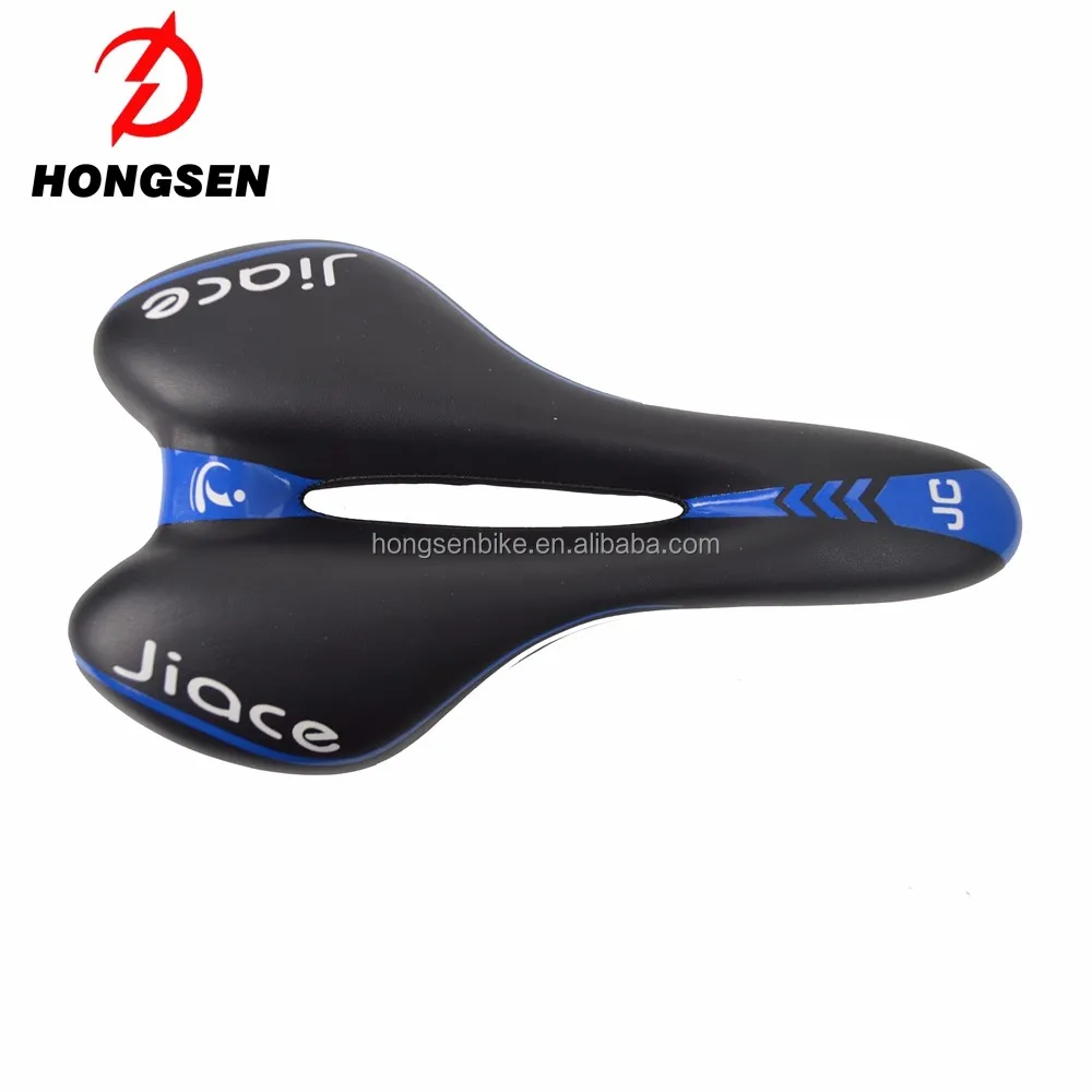 

comfortable and soft bike saddle mtb color bicycle saddle from HONGSEN, Black + red;black + green;+ white;+blue;+yellow;etc. / to order