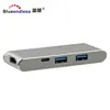 Blueendless 6 in1 USB 3.0 Type c charging port HDMI HUB Fit Computer HUB Adapter