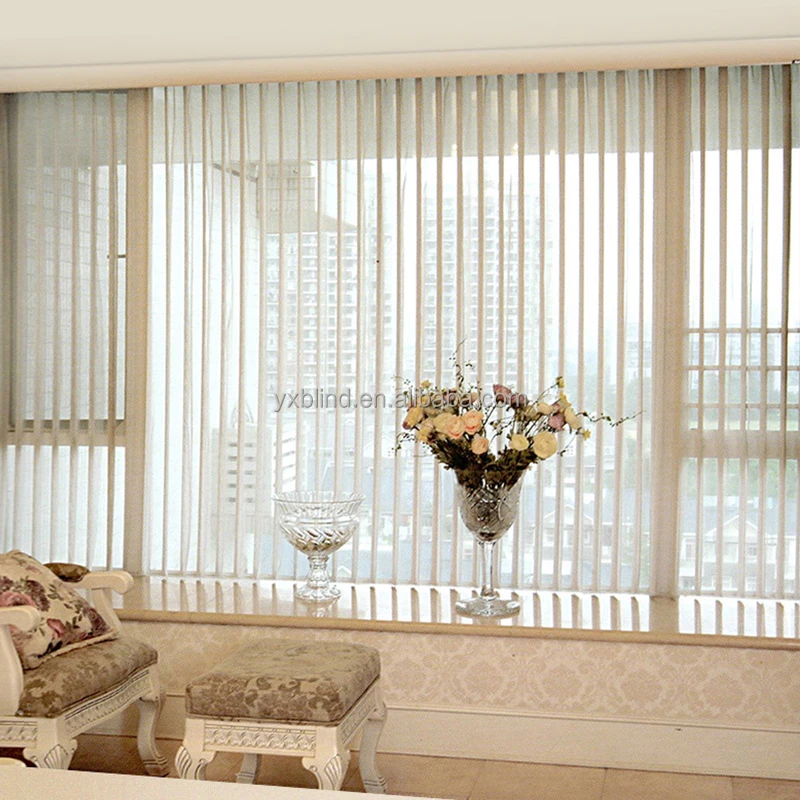 

high quality hanas sheer vertical blinds for home decoration, Customized