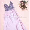 Comfortable And High Quality Satin Lace Sleepwear Nightgown Night dress Robes