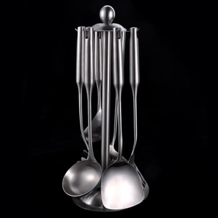 

Hot Sale Stainless Steel Kitchenware and Kitchen Utensil Set, Silver