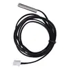 Electric components water proof threaded temperature sensor ds 18b20 2m 3.5mm