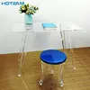 Computer Desk Specific Use and Clear Acrylic Material Computer Table