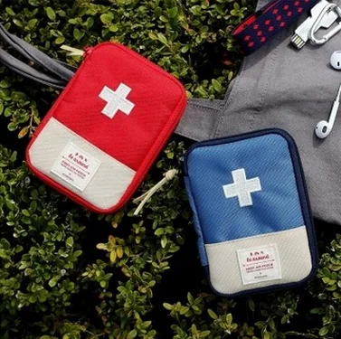 

Outside Travel Mini Small First-aid Packet Medicine Organizer Bag (s, N/a