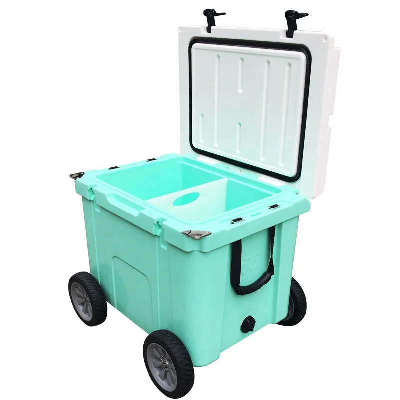 

Custom 55L trolley wheel beer ice cooler box