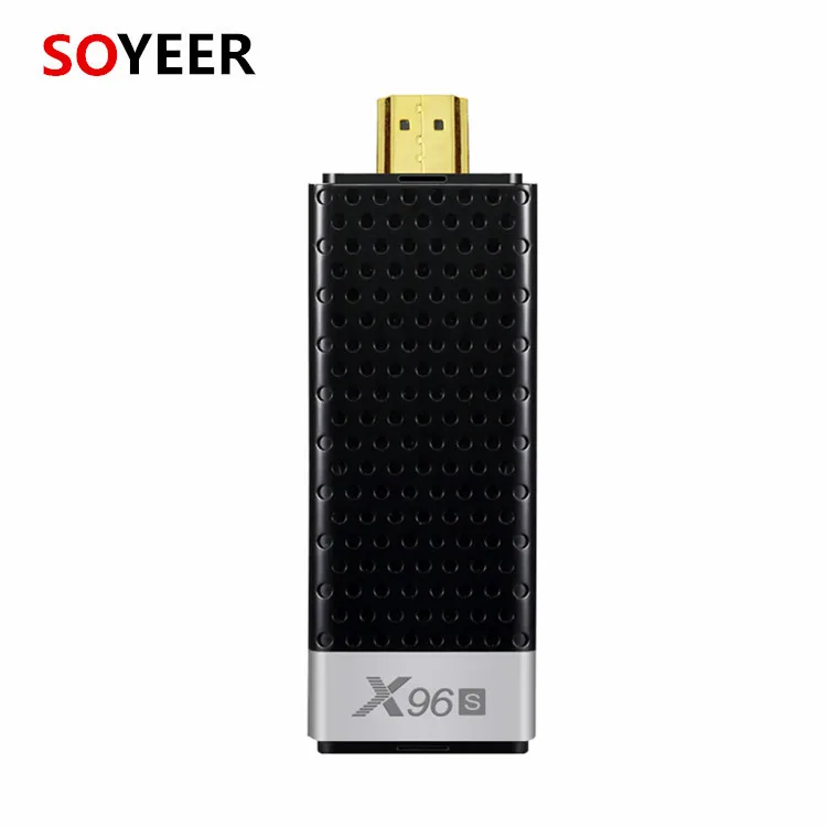 

SOYEER S905Y2 X96S Amlogic S905Y2 2G 16GB Android 8.1 Tv Box 2.4G 5.8G Wifi 4K Smart Android Tv Box, Black