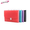 Customized document PP A4 office folder plastic thicken business expanding file