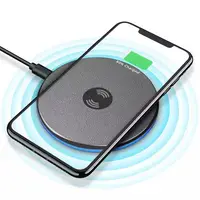 

Chinese Supplier Fast QI Wireless Charger For Mobile Phone Fast Charging For Samsung iPhone