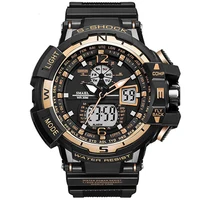

SMAEL Watch 1376 Hot Male Sports Watches Chronograph Analog Led Clock Waterproof Big Dial Military Men Quartz Digital WristWatch