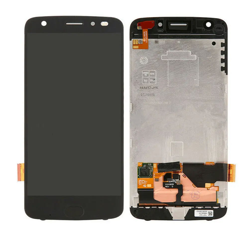 

For Motorola Moto Z2 Force LCD Display Touch Screen Digitizer Panel Complete Full Replacement, Black