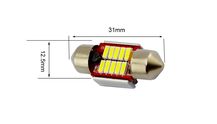 12v canbus led car light