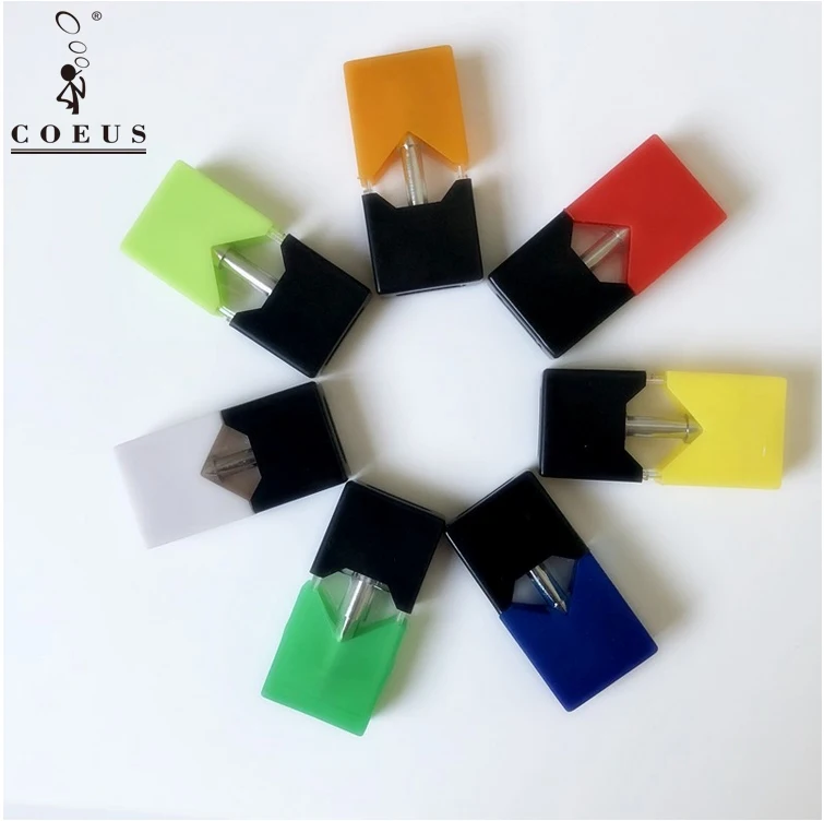 

Factory Wholesale Pods Juul Disposable cartridge Colorful 0.7ml Pods for Juul, Red;green;brown;orange;black