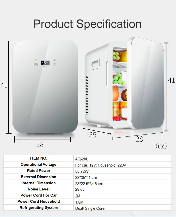 20 litre car fridge