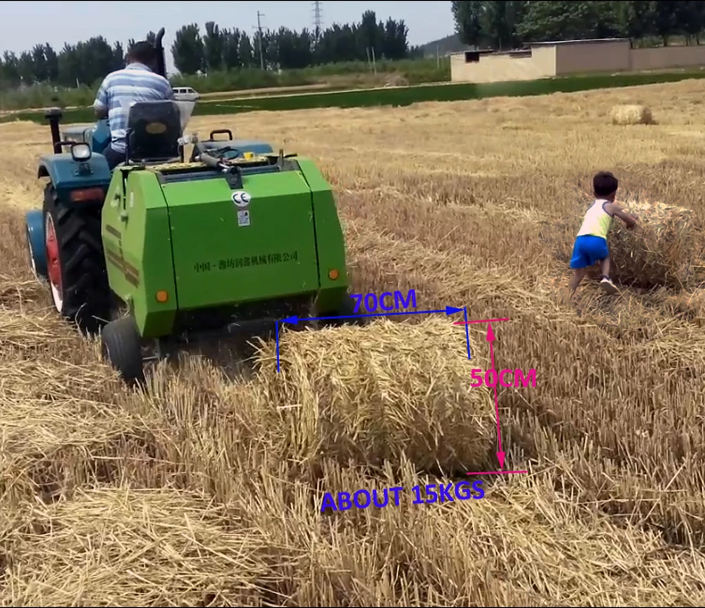 round baler small agriculture machinery
