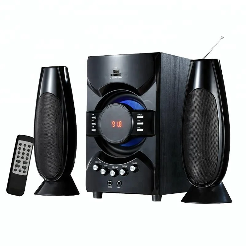 

2018 Computer 2.15.1 Home Theater System PoweredTower Speakers, Black