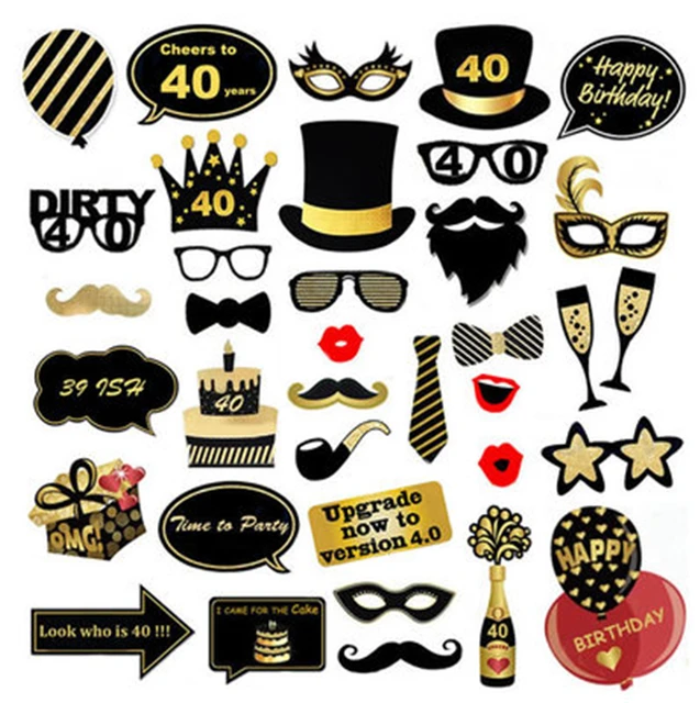 New Arrivals 30 60 Year Old Man S Birthday Party Photo Props