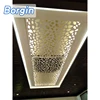 CNC laser Carved aluminum ceiling tile curtain wall