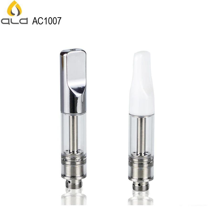 
Newest 5 oil intake hole top filling ceramic coil cbd atomizer for thick CBD oil 