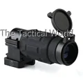 Tactical 3X Magnifier Scope Optics Scopes Riflescope Fits Scope Focus Adjusted With Flip Up Twist Mount