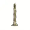 Factory direct 12 x 3/4" stainless steel hex head self drilling screw