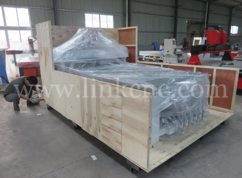 1520 Multi head 4 Axis 3d wood cnc router / cnc router machine with four heads