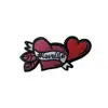 Wholesale Custom Heart-shaped Embroidery Patches
