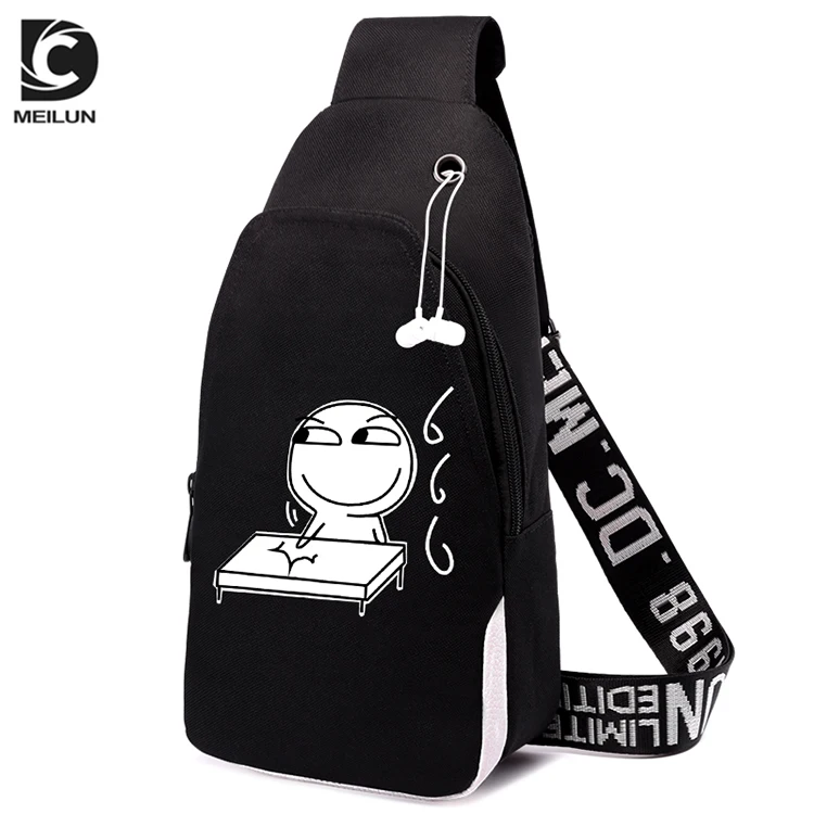 
China Supplier sale Cartoon Men Chest Pack sling chest bags 