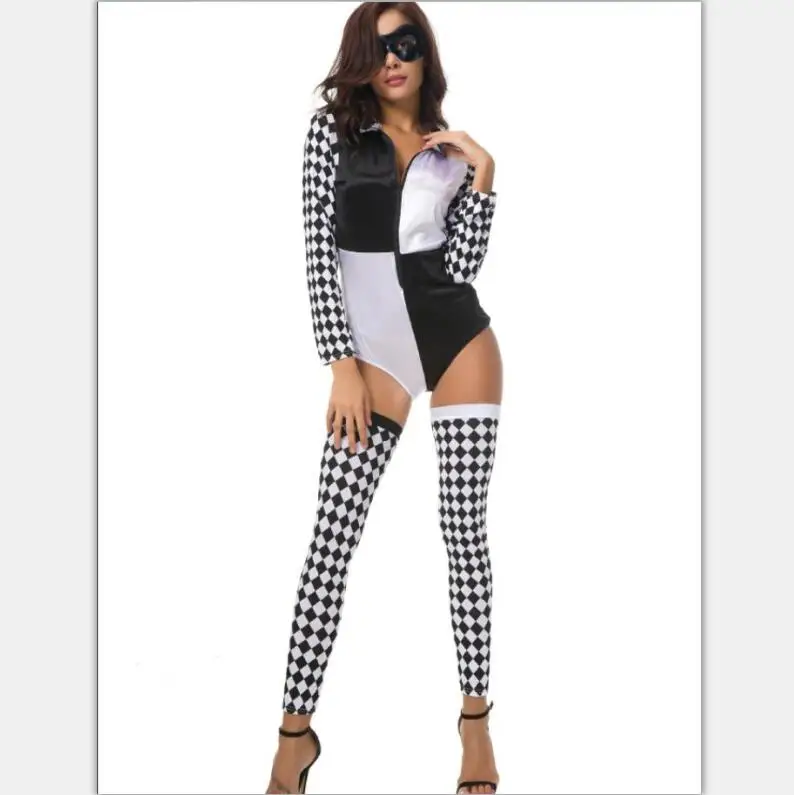 

Halloween Costume Adults Cosplay circus queen game costume