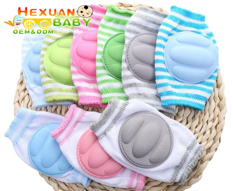 

Safety Comfortable Knee Protector Sleeve Anti Slip Sponge Baby Crawling Knee Pads