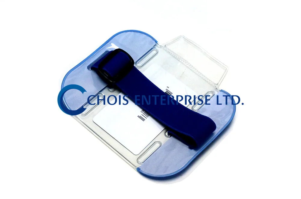 Security Armband Holder Arm Band Badge Holder With Flexible Elastic