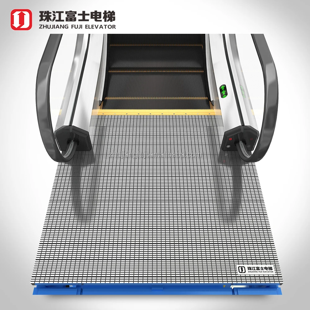 
China Fuji Producer Oem Service Different sizes glass handrail escalators 