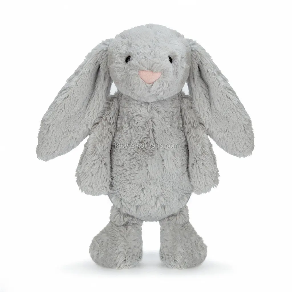 stuffed bunny with long ears pattern