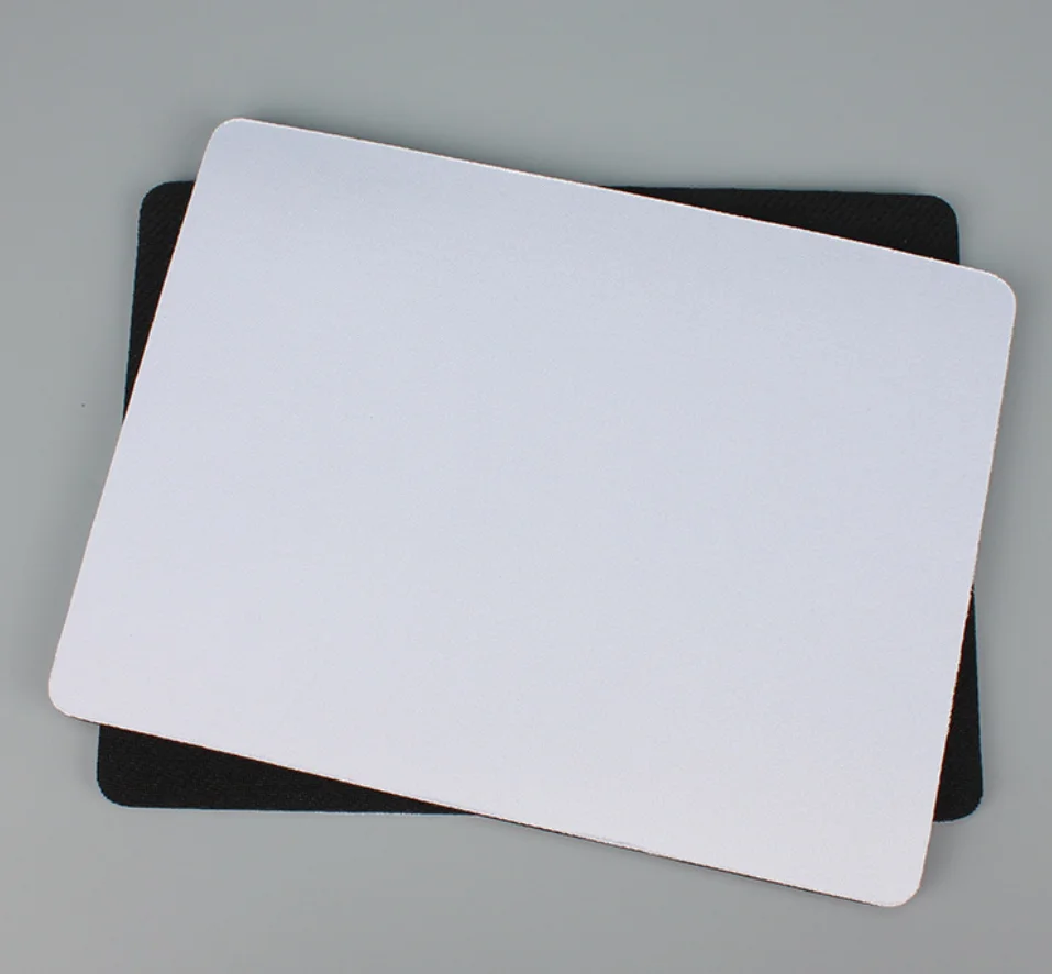 

Wholesale Cheap blank Square Round Custom Heat Transfer 1.2mm 3mm Thick Sublimation White Rubber Gift Mouse Pad