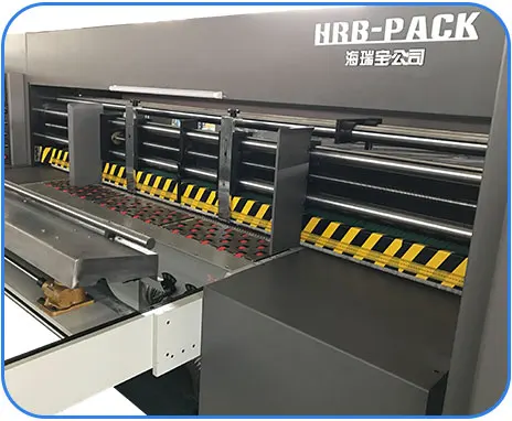 Lead Edge Feeding Corrugated Carton Printing Machine