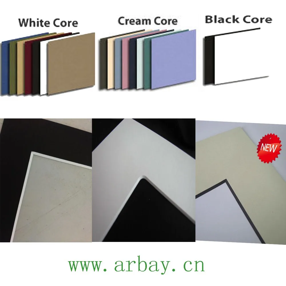 High Quality Acid-Free  Certification Pulp Color Paperboard Material Paper Core Board supplier