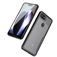 

Shockproof Hybrid TPU PC Soft Clear Mobile Phone Back Cover for Google Pixel 2 2XL 3 3a 3XL 3aXL Case