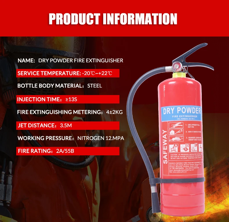 6L Water mist fire extinguisher, water & foam fire extinguisher