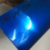 Mirror pop blue effect chrome powder coating paint