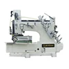 NEW 1-4 needles waistband machine with direct drive motor semiautomatic fabric&thread cutting industrial computer sewing machine