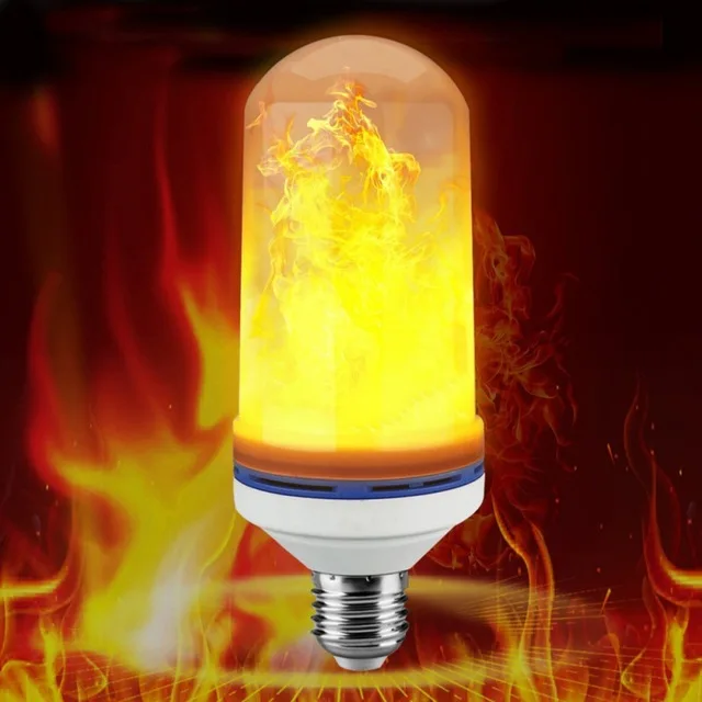 Decorative Christmas E26 LED fire Flickering led flame effect bulb light