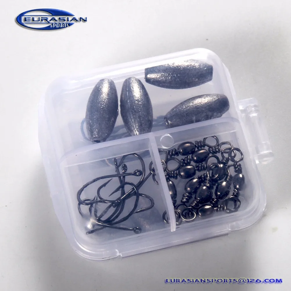 Wholesale Fishing Hook Sinker Plastic Box Combo Buy Maruseigo With