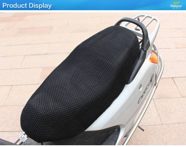3d Polyester Seat Motorcycle Cover Full Mesh Mesh Seat Cover