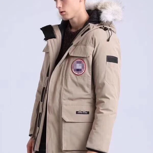 

Top brand Luxury Down Jacket for men and women 2018 new style Original Quality, Black blue khaki navy red