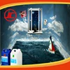 Epoxy Splendid Sunset Sea Wave and Beach Scenery Pattern Wallpaper Waterproof 3D Floor Mural Resin