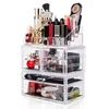 Jewelry & Cosmetic/Makeup box plastic cosmetic organizer makeup vanity box