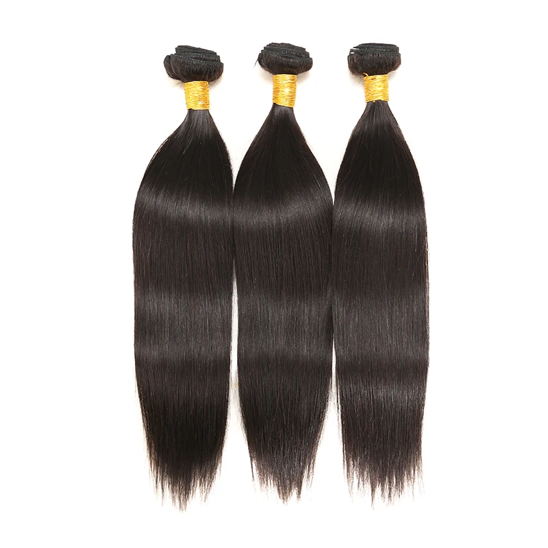 

MS Silky Straight Wave 100% Cuticle Aligned Human Hair 10A Human Hair Bundles Straight Indian Virgin Human Hair, All available