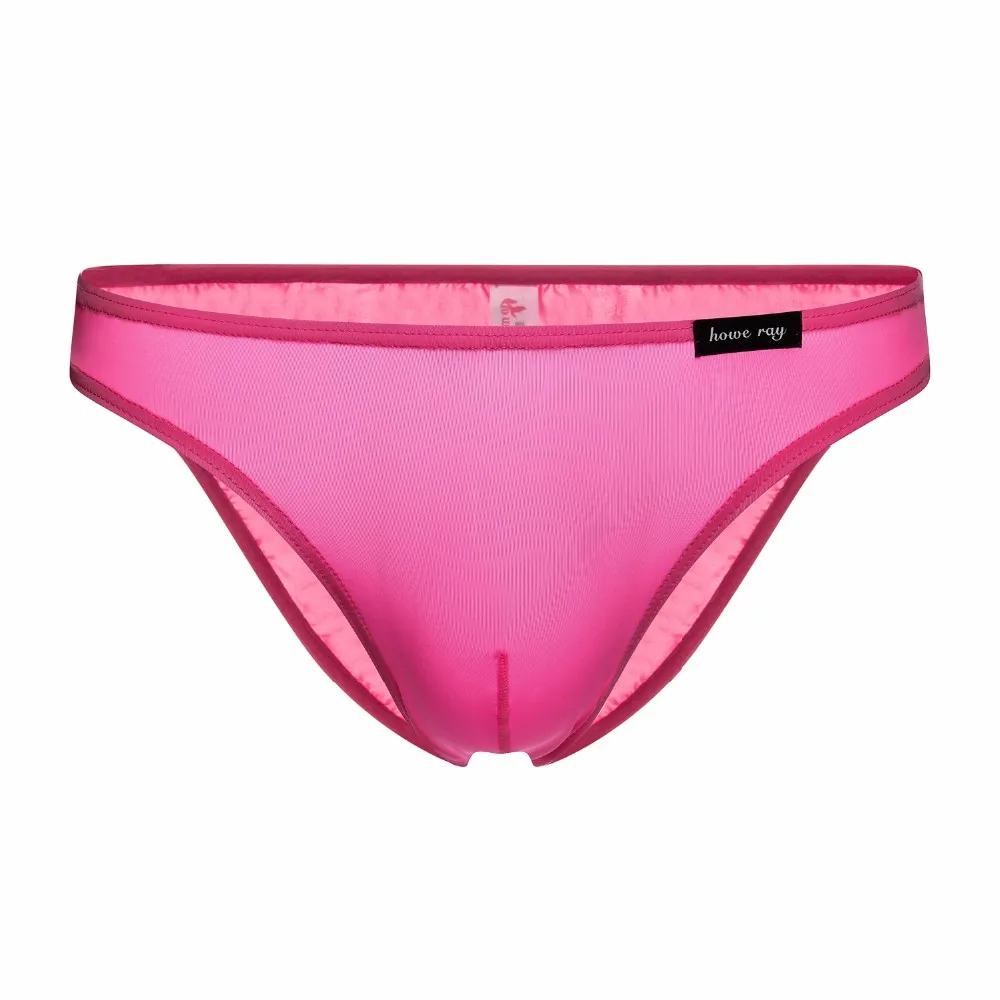 热透明性感冰丝男士三角裤透明男士性感内衣