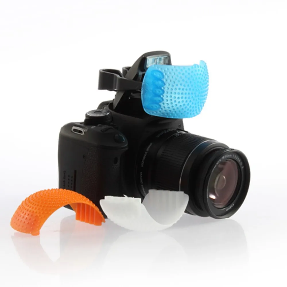 

3 Color Pop-Up Flash Diffuser Cover for Canon for Nikon Pentax Kodak DSLR SLR Camera
