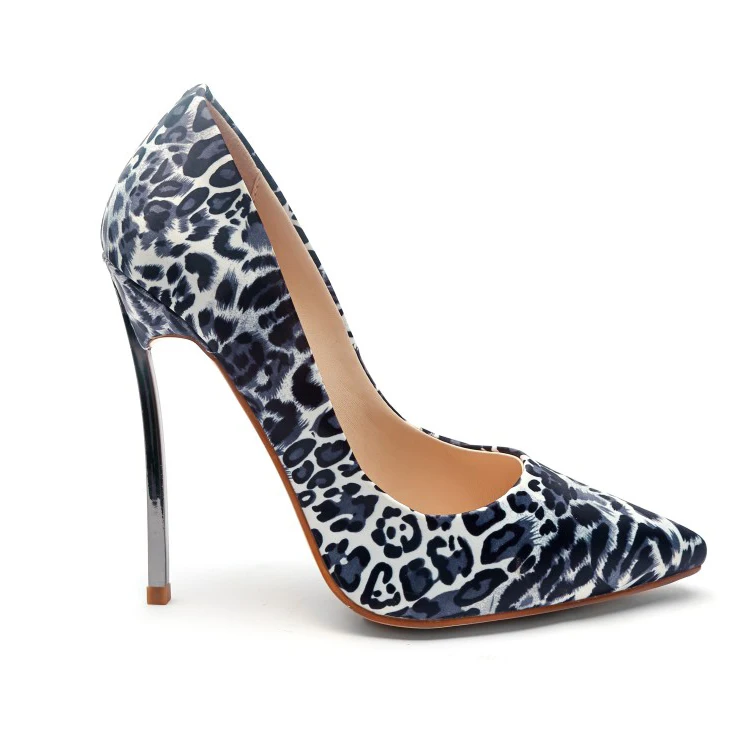 

Design Leopard Print Gold High Heel Pumps Shoes 2020, Customized