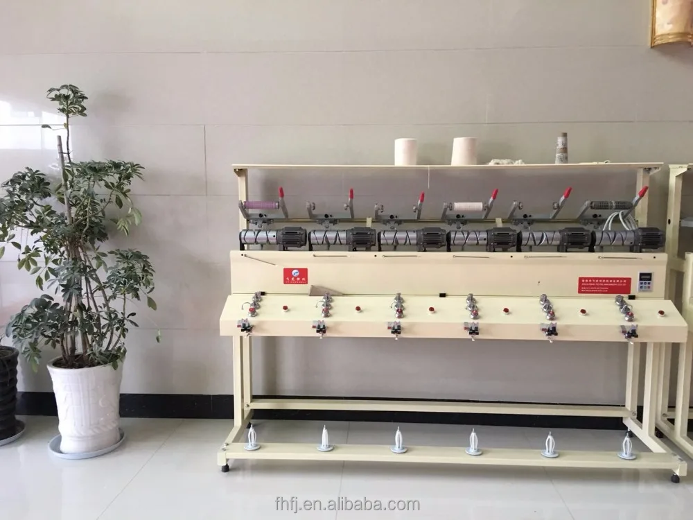 
Automatic tight cone yarn winding machine 
